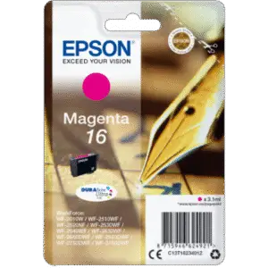 Tinteiro Epson 16 Magenta Original Série Caneta e Palavras Cruzadas (C13T16234012)