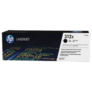 Toner HP LaserJet Original 312X Preto (CF380X)