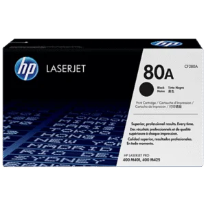 Toner HP LaserJet Original 80A Preto (CF280A)