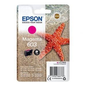 Tinteiro Epson 603 Magenta Original Série Estrela do Mar (C13T03U34010)