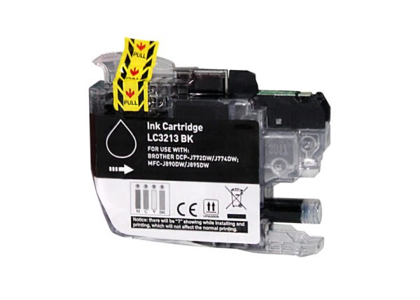 Tinteiro Brother Compatível LC3213 / LC3211 Preto