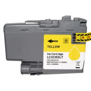 Tinteiro Brother Compatível LC3235 XL Amarelo