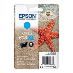 Tinteiro Epson 603XL Azul Original Série Estrela do Mar (C13T03A24010)