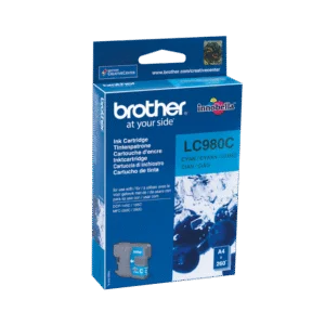 Tinteiro Brother Original LC980 Azul (LC980C)