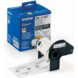 Etiquetas para CD/ DVD Impressora Brother QL-500/ 550/ 560/ 570/ 580N/ 1 050/ 1060N. Formato da Etiqueta:
