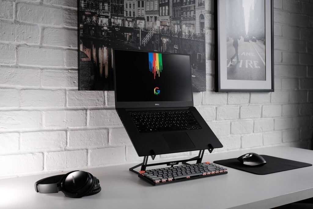 Setup de trabalho laptop