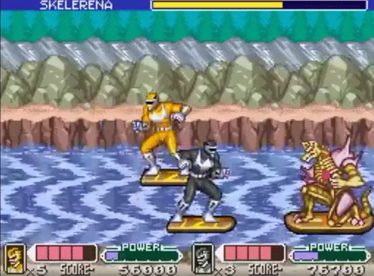 Power ranger snes